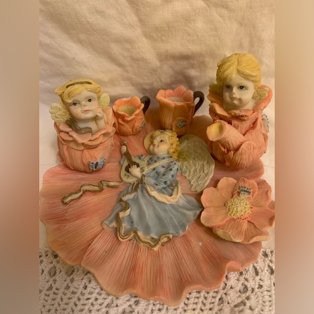 House of Lloyd Tiny Angel Tea Set 1998